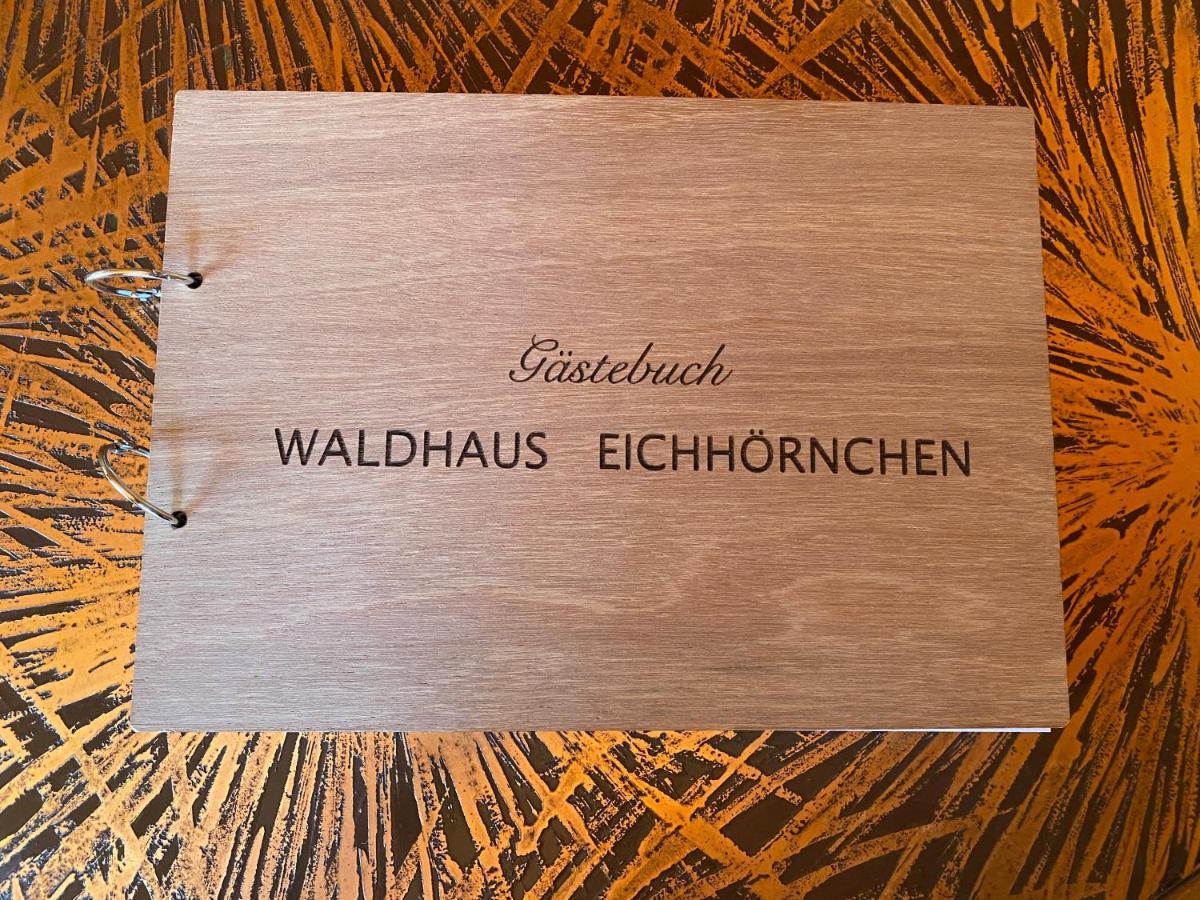 Waldhaus Eichhoernchen Bad Schmiedeberg Exterior foto